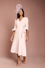 Coast Blush Wrap Dress Womens