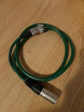 2x Naim chord cobra 4-pin DIN to XLR Cable preamp to 250/ 135 power amps 1m