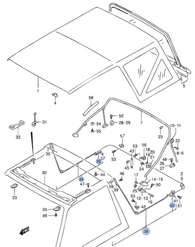 New genuine suzuki vitara soft - genuine,