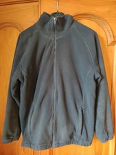 Fortress Castle Clothing Navy Blue Unisex Workwear Fleece Jacket; Size Large