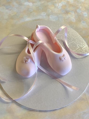 Handmade sugar ballet shoes - handmade,