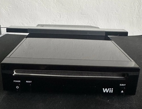 Nintendo wii console black - console,