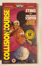 WCW Starrcade 1990 VHS Video Tape Wrestling Turner Home Entertainment Used