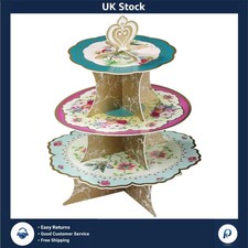 3-Tier Reusable Floral Cake