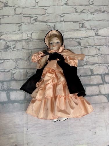 Vintage porcelain doll - vintage,