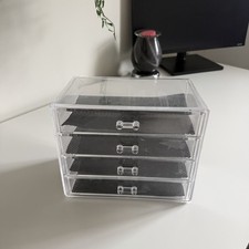 Acrylic organiser drawer - acrylic, 4-drawer