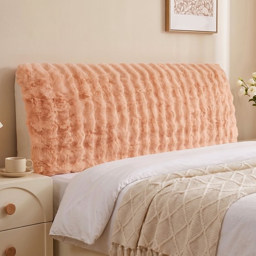 Faux fur headboard cover - fur, soft