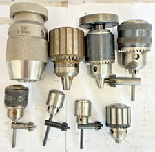 USED LOT OF DRILL CHUCKS
