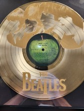 Beatles Gold Record Abby Road