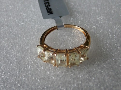 Kunzite 9ct gold ring - 9ct,
