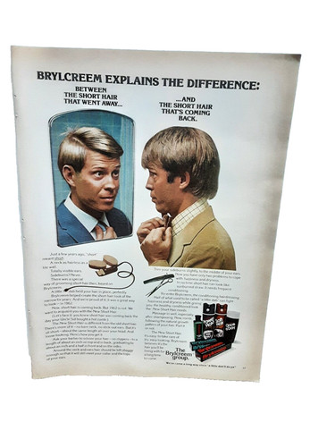 1974 brylcreem hair - brylcreem, products