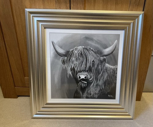 Highland cow framed - framed, art