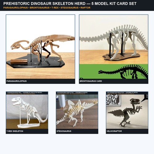 Prehistoric dinosaur skeleton - prehistoric,