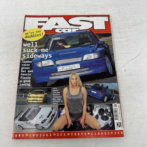 Vintage fast car magazine - fast,