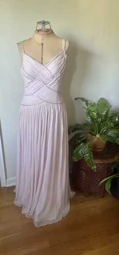 Blush pink chiffon 1940 - chiffon, 1940’s