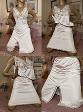 Vintage Ivory  Liquid Satin