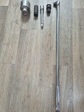 Heavy Duty Breaker Bar And Extension Bae Set Plus Socket