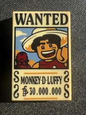 OFFICIAL LEGO ONE PIECE Wanted
