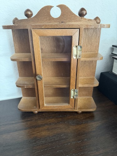 Vintage mini wooden curio - vintage,