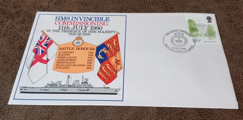1980 commissioning of - commissioning, hms