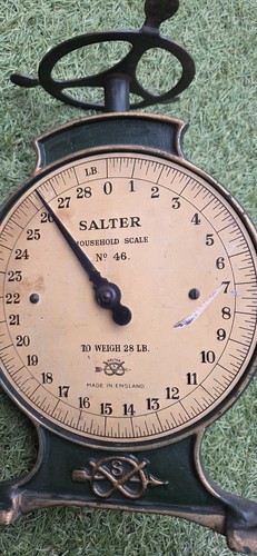 Antique salter household scale - antique,