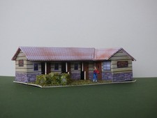 OO Scale Model L-Shaped Stable