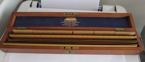 Old boxed set scale - set, rules