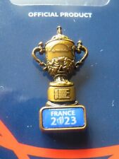 RUGBY WORLD CUP FRANCE 2023 WEBB ELLIS TROPHY PIN BADGE