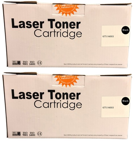 Compatible ep65 black toner - 2x,