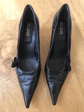 Aldo Vintage leather Pointed Shoes Size 4 / EU 37