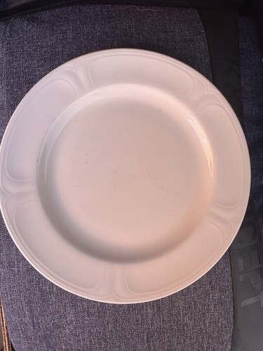 Dudson white inch side - 8-inch, plate