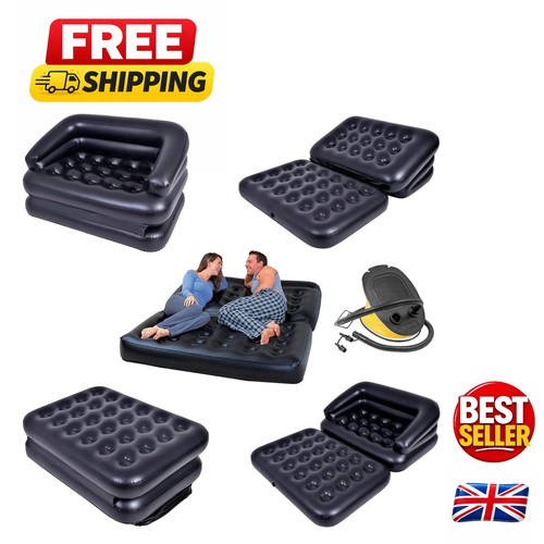 Double inflatable sofa bed - inflatable,