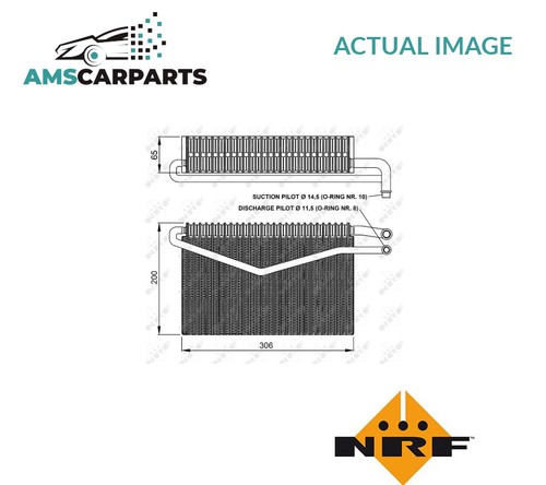 Evaporator air conditioning - air,