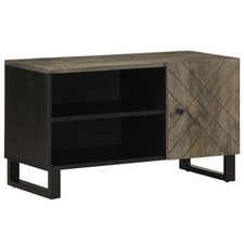 TV Cabinet Black 80x33x46 cm