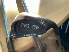 PING ZING BERYLLIUM COPPER BECU IRONS BLACK DOT 3-SW  