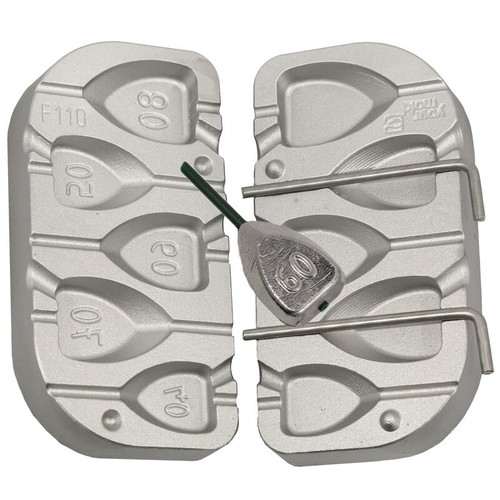 Line mold flat pear - mold,