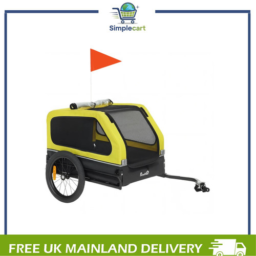 Dog bike trailer - dog,