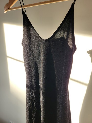 Black sparkly dress size - h&m,