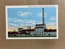 Postcard East Grand Forks MN Minnesota American Beet Sugar Co Factory Plant