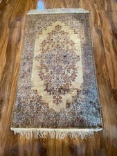 ANTIQUE KASHMIR FINE SILK RUG