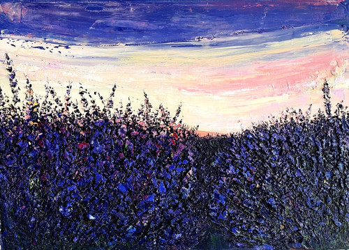 Lavender field original - lavender,