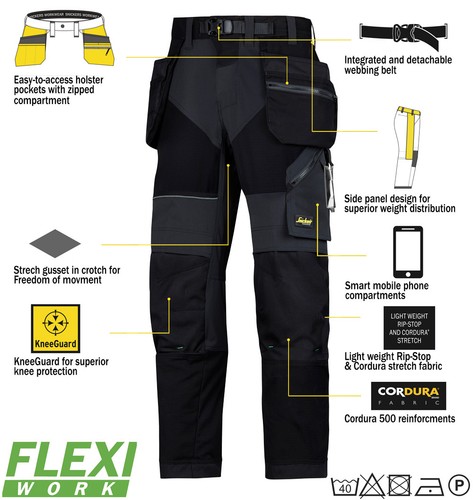Snickers 6902 flexiwork - snickers, work