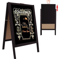 Large Pavement Sign Black
