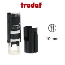 Loyalty Card Rubber Stamp 10mm Circle ideal for Cafe Bars Coffee Shop Car Wash