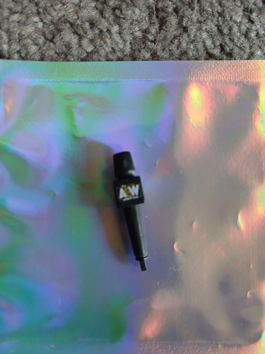 Aew microphone accessory - aew, wwe
