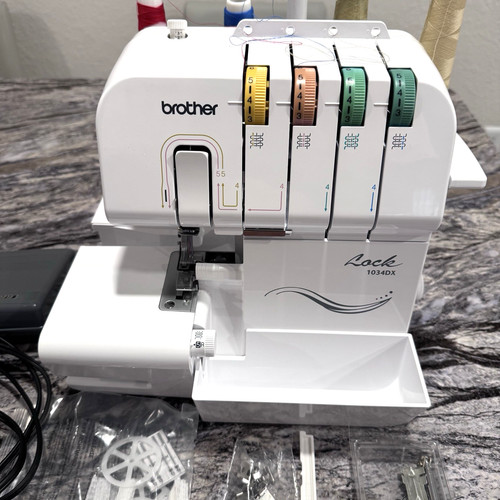 Brother 1034dx lock - lock, serger