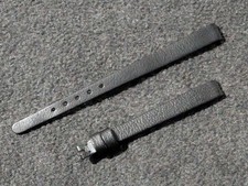 8mm Genuine OMEGA Black Calf