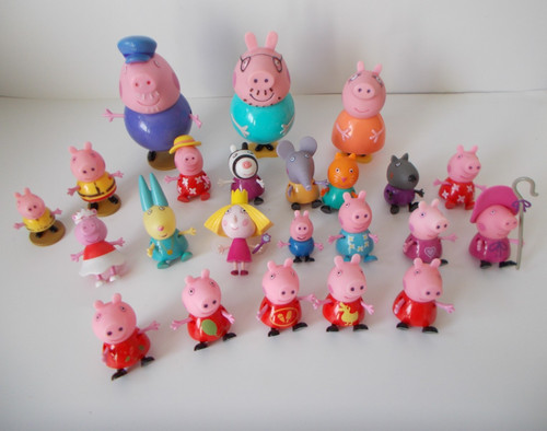 Peppa pig figures - figures, soft