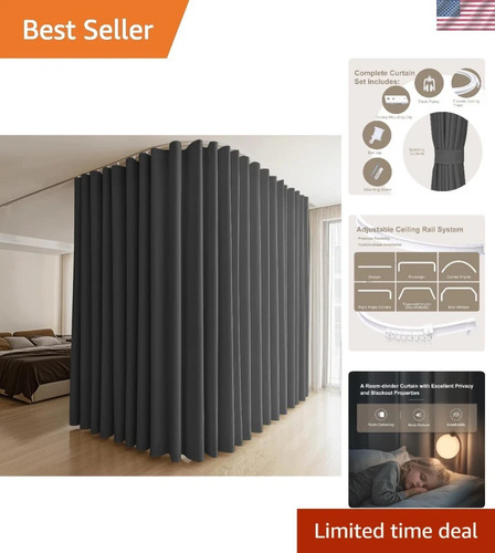Room divider curtain set - curtain,