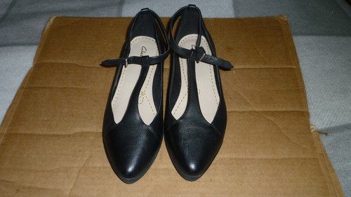 Clarks black leather - clarks,